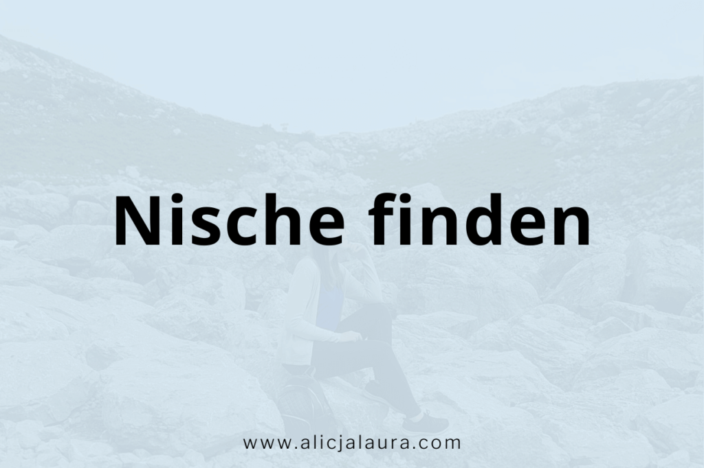 Nische finden Die richtige für deinen Blog