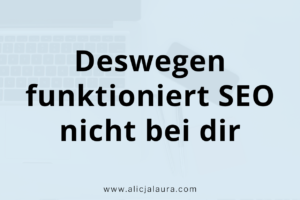 seo funktioniert nicht